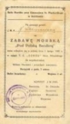 Zaproszenie na Zabawę Morską